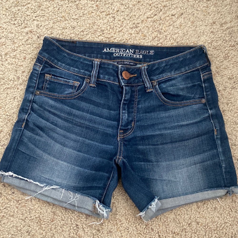Super stretchy American eagle jean shorts